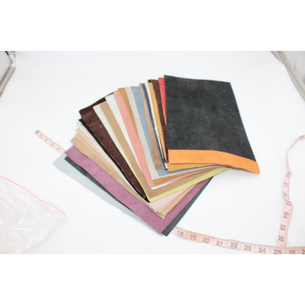 30 Real Leather Sheets Craft Cutter 8x12" Colorful Fun Patterns Colors Snake - Picture 7 of 10
